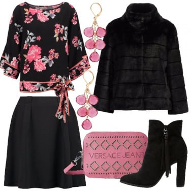 Outfit Fiori in stile orientale