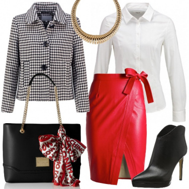 Outfit La camicia bianca