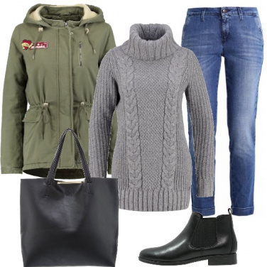 Outfit Calda comoda e alla moda