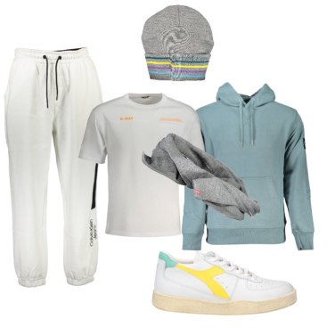 Outfit Brand Diadora Heritage Uomo 32 Outfit Uomo Bantoa