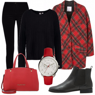 Outfit Rossonera ma non tifosa