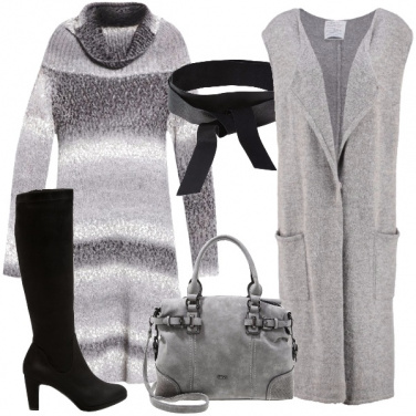 Outfit Sfumature di grigio