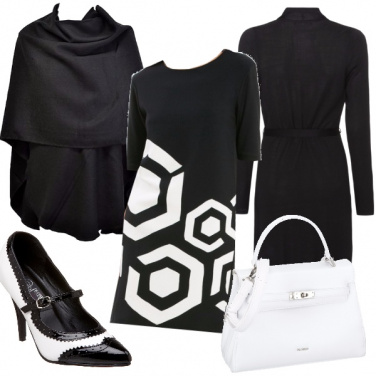 Outfit Bianco e nero