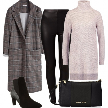 Outfit Il cappotto check