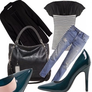Outfit Punta colorata
