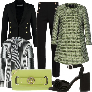 Outfit Capi moda a sei bottoni