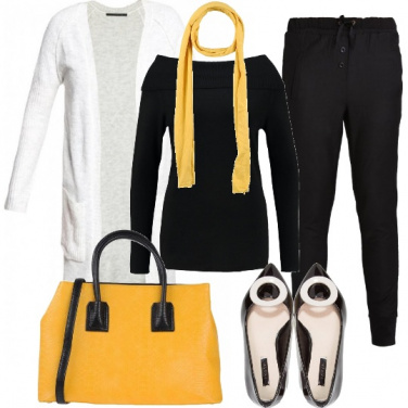 Outfit Giallo invernale