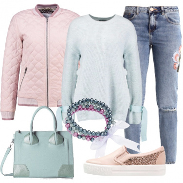 Outfit Con i colori della primavera