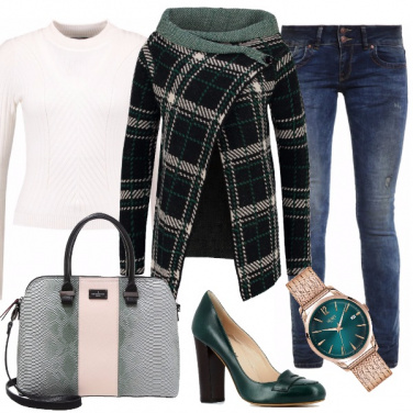 Outfit Fanatica in verde