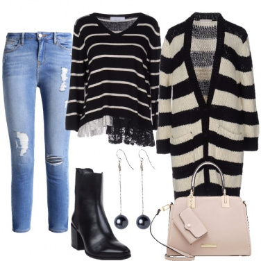 Outfit Semplicemente righe