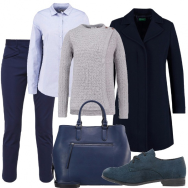 Outfit Il particolare nel cardigan