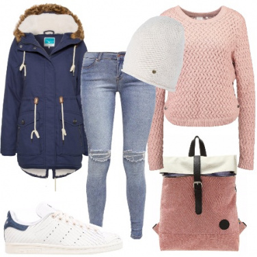 Outfit A studiare con la collega
