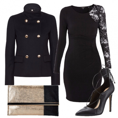 Outfit Pizzo nero