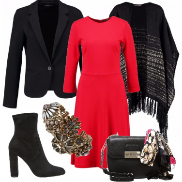 Outfit Il vestito di maglina