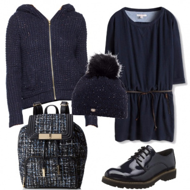 Outfit Solo blu