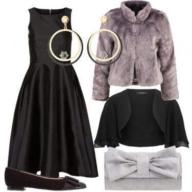 Outfit Cerimonia in inverno