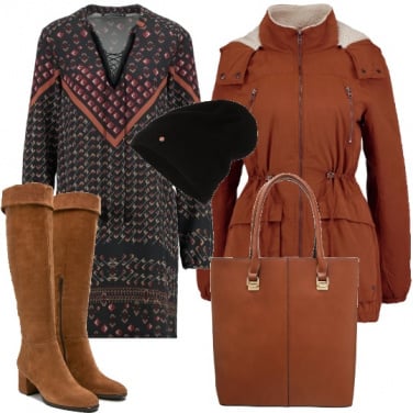 Outfit Il vestito stampato