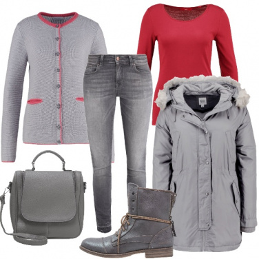 Outfit Grigio amore