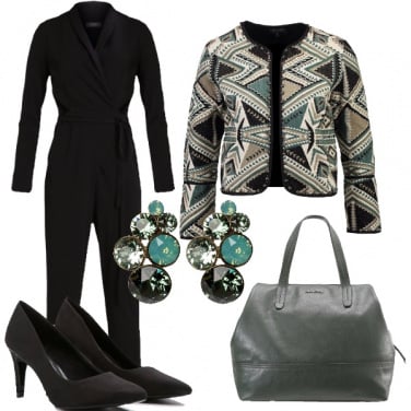 Outfit La tuta trendy in ufficio