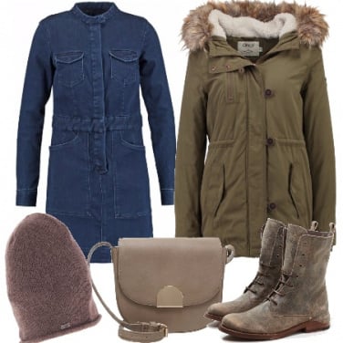 Outfit Vestito di jeans