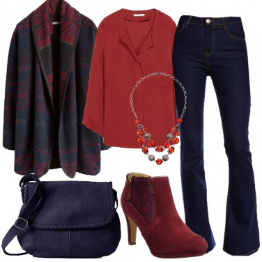 Outfit In stile anni 70