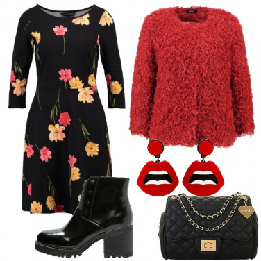 Outfit Fiori e grinta