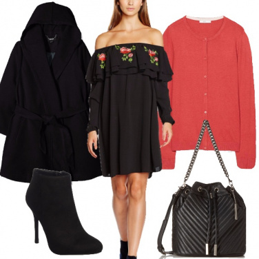 Outfit Ad una festa con le spalle scoperte