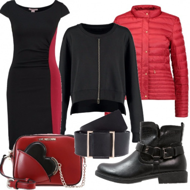 Outfit Il vestitino in chiave urban
