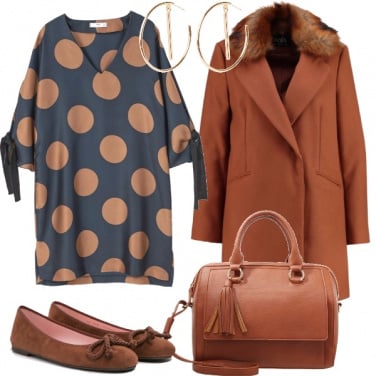 Outfit Bon ton a pois