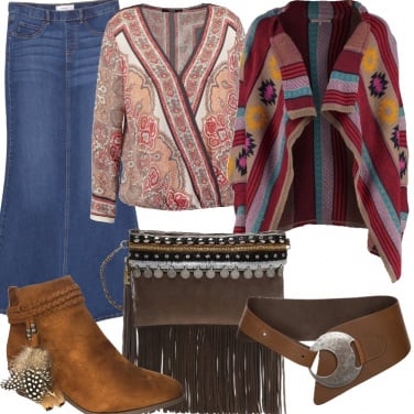 Outfit Gipsy in jeans