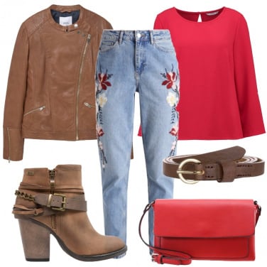 Outfit Ricami e stile country
