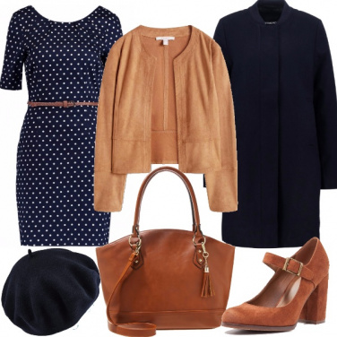 Outfit Bon ton a pois