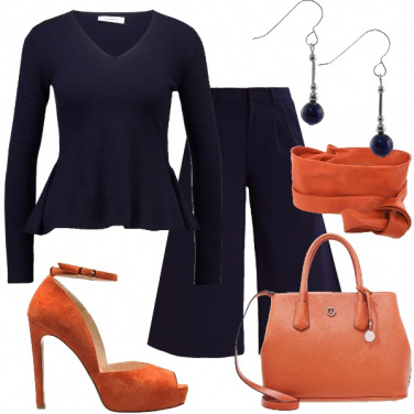 Outfit Mi piace l\'arancio