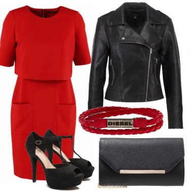 Outfit Uno stile rock