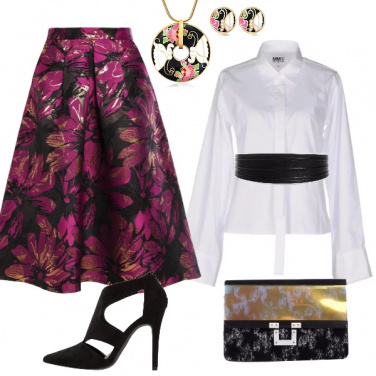 Outfit Fiori d\'oro