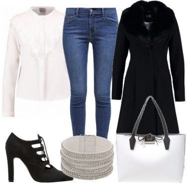 Outfit Romanticamente rouches