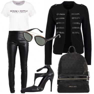 Outfit Rock alla moda