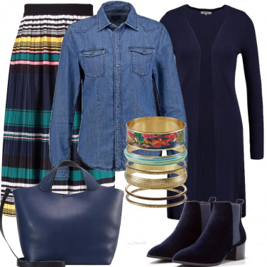 Outfit Pazza per le righe
