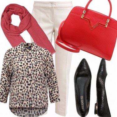 Outfit Red touch