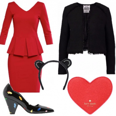 Outfit San Valentino con brio
