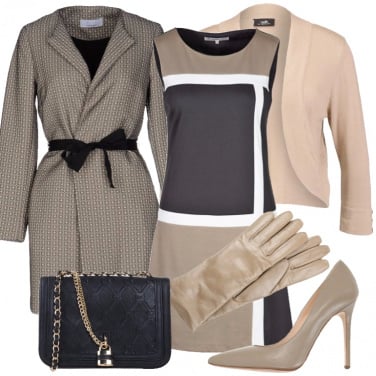 Outfit Chic nei toni neutri