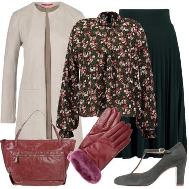 Outfit La camicia a fiori