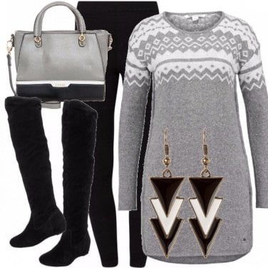 Outfit Geometrie invernali