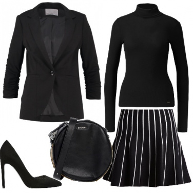 Outfit Nero di giorno