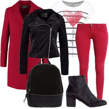 Outfit Un comodo San Valentino