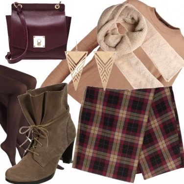 Outfit Tartan shorts
