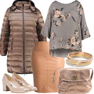 Outfit Riflessi metallici