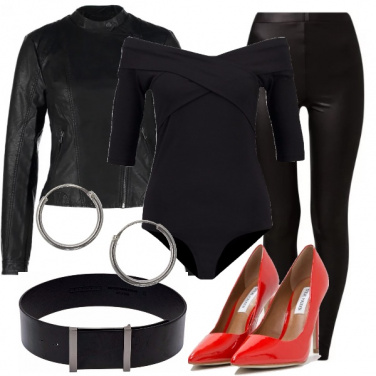 Outfit Carnevale con brillantina
