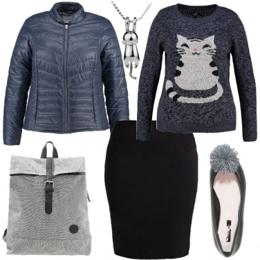 Outfit La collana con il gattino
