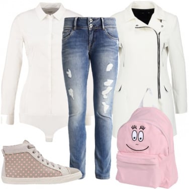 Outfit Simpatico bianco